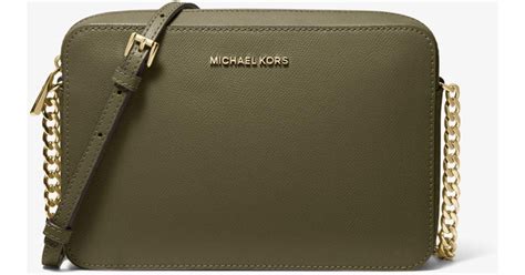 grey michael kors crossbody bag|michael kors olive green handbag.